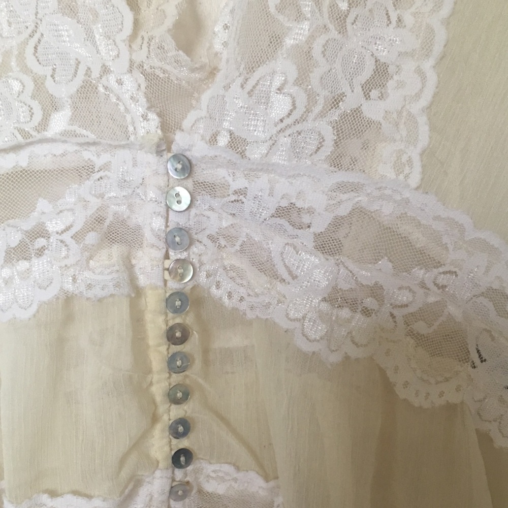 Vintage lace top